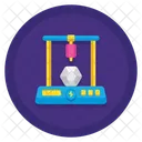 3 D Printer  Icon