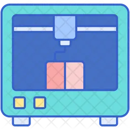 3 D Printing  Icon