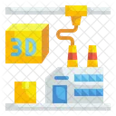 3 D Printing  Icon