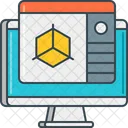 Md Programming D Programming Cube Icon