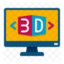 D Programming D Programming Cube Icon