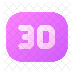 3 D Resolution  Icon