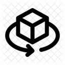 3 D Rotation  Icon