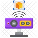 3 D Sensor  Icon