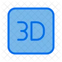 3 D Setting  Icon