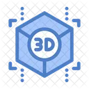 3 D Shape  Icon