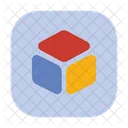 3 D Shape 3 D Cube 3 D Design Icon