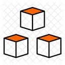 D Shape D Cube Cube Icon