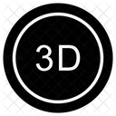 3 D-Taste  Symbol
