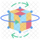 3D-Würfel  Symbol