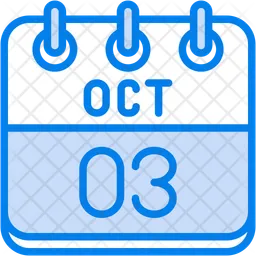 3 de octubre  Icono