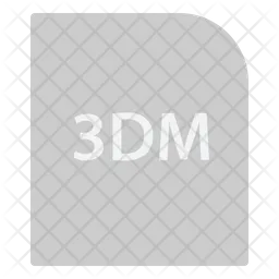 3 Dm File  Icon