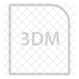 3 Dm File  Icon
