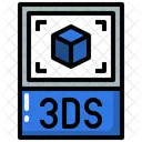 Archivo 3ds  Icono