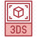 Archivo 3ds  Icono