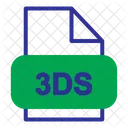 Archivo 3ds  Icono