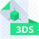 3 Ds File 3 Ds File Format Icon