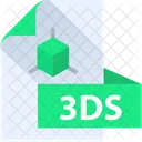 3 Ds File 3 Ds File Format Icon