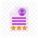 Reseña de 3 estrellas  Icono