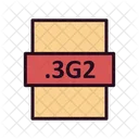 3 G 2 파일 3 G 2 파일 G 아이콘
