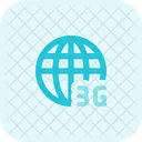 3 G Internet 3 G Connection 3 D Network Icon
