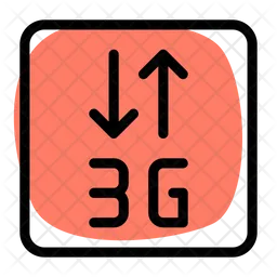 3 G Transfer Data  Icon