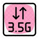 3 G und 5 G  Symbol