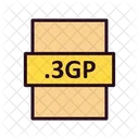 3 GP-Datei  Symbol