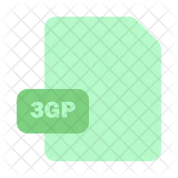 3 Gp File  Icon