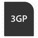 3 Gp File File Extension Icon