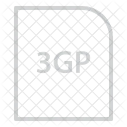 3 Gp File  Icon