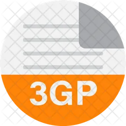 3 Gp File  Icon