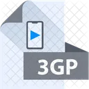 3 Gp File 3 Gp File Format Icon