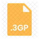 3 Gp Typ 3 Gp Format Dokumenttyp Symbol