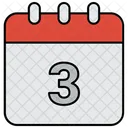 Day Date Calendar Icon