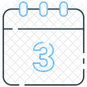 Day Date Calendar Icon