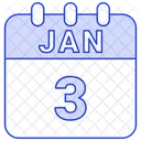 3 January  Icon