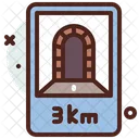 Tunnel Km Tunnel Tunnel Baord Icon