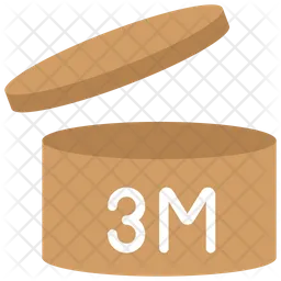 3 M Can  Icon