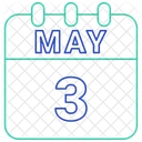 May Calendar Date Icon