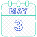 May Calendar Date Icon