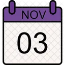 3 November Month November Icon