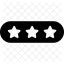 3 Star Rating Icon