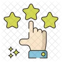 3 Star Rating  Icon