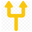 3 Way Intersection  Icon