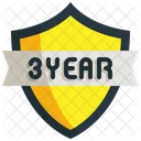 3 Year Warranty  Icon