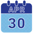 30 April April 30 30 Date Icon