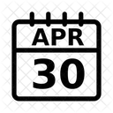 30 April  Icône