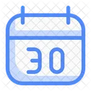 30 Date  Icon