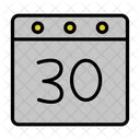 Calendar Date Appointment Icône